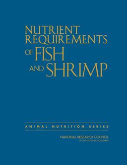 Nutrient Requirements of Fish and Shrimp  9780309163385 Front Cover