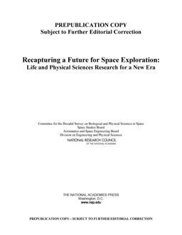 Recapturing a Future for Space Exploration Recapturing a Future for Space Exploration