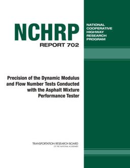 Precision of the Dynamic Modulus and Flow Number Tests Conducted with the Asphalt Mixture Performance Tester Precision of the Dynamic Modulus and Flow Number Tests Conducted with the Asphalt Mixture Performance Tester