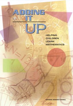 Adding It Up Helping Children Learn Mathematics  9780309218955 Front Cover