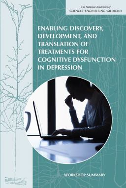 Enabling Discovery, Development, and Translation of Treatments for Cognitive Dysfunction in Depression