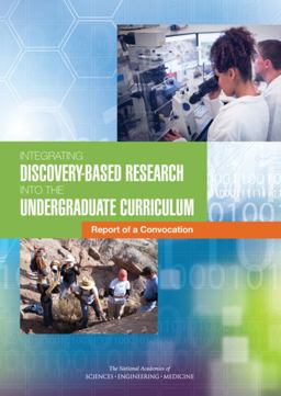 Integrating Discovery-Based Research into the Undergraduate Curriculum Integrating Discovery-Based Research into the Undergraduate Curriculum