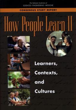 How People Learn: Learners, Contexts, and Cultures  9780309459648 Front Cover