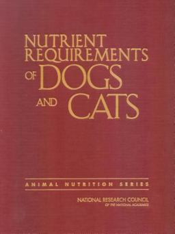 Nutrient Requirements of Dogs and Cats  9780309488921 Front Cover