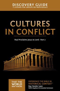 Discovery Guide: 5 Lessons for Groups or Individuals: Cultures in Conflict Discovery Guide Paul Proclaims Jesus As Lord  9780310085904 Front Cover