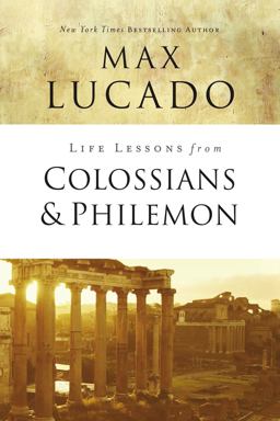 Life Lessons from Colossians and Philemon  9780310086529 Front Cover