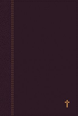 NASB the Grace and Truth Study Bible, Large Print, Red Letter, 1995 Text, Thumb Indexed, Comfort Print [Maroon]