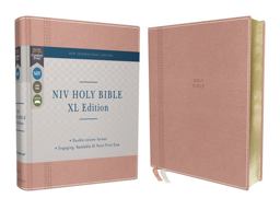 NIV Holy Bible, XL Edition, Leathersoft, Comfort Print [Pink]