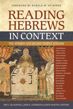 Reading Hebrews in Context The Sermon and Second Temple Judaism  9780310116011 Front Cover