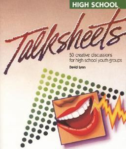 High School Talk Sheets