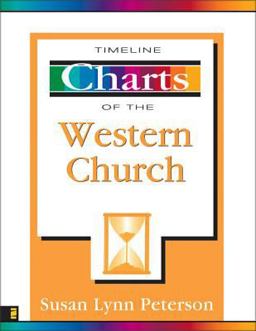 Timeline Charts of the Western Church  9780310223535 Front Cover