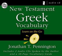 New Testament Greek Vocabulary : Learn on the Go 1st 9780310243823 Front Cover