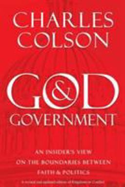 God and Government An Insider's View on the Boundaries Between Faith and Politics  9780310277644 Front Cover