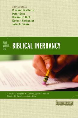 Five Views on Biblical Inerrancy  9780310331360 Front Cover