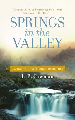 Springs in the Valley 365 Daily Devotional Readings  9780310354482 Front Cover