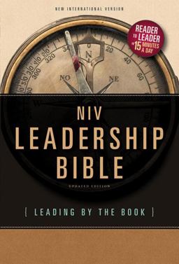 Niv Leadership Bible Leading by the Book  9780310422952 Front Cover