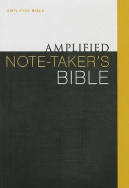 Amplified Note Takers Bible