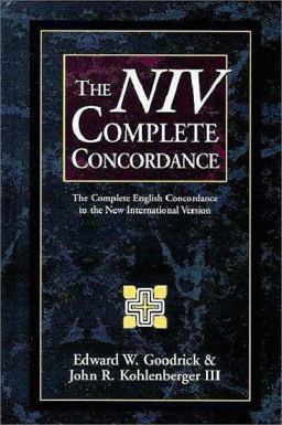 The NIV Complete Concordance