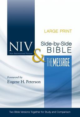 NIV and the Message Side-by-Side Bible Two Bible Versions Together for Study and Comparison  9780310436850 Front Cover