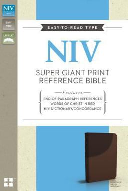 Super Giant Print Reference Bible