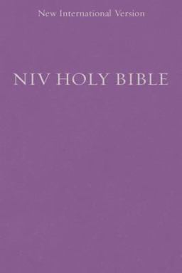 NIV, Holy Bible, Compact, Paperback, Purple
