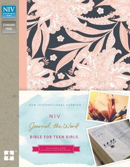 NIV, Journal the Word Bible for Teen Girls, Red Letter Edition