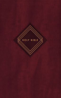 NIV the Grace and Truth Study Bible, Personal Size, Red Letter, Thumb Indexed, Comfort Print [Burgundy]