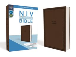 NIV Value Thinline Bible [Brown]  9780310448464 Front Cover