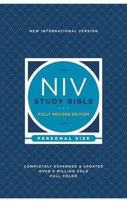 Holy Bible: New International Version, Study Bible, Personal Size, Paperback, Red Letter, Comfort Print  9780310449096 Front Cover