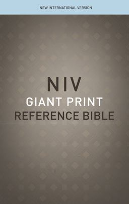 NIV Reference Bible Red Letter Edition [Giant Print]