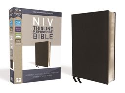 NIV Thinline Reference Bible Red Letter Edition [Black]
