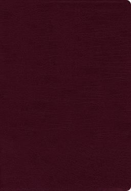NASB Thinline Bible Red Letter Edition [Burgundy]  9780310450948 Front Cover