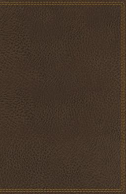 NASB Single-Column Reference Bible [Brown]