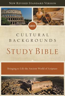 NRSV Cultural Backgrounds Study Bible  9780310452683 Front Cover
