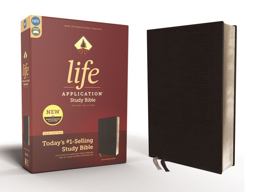 NIV Life Application Study Bible Red Letter Edition [Black]
