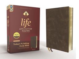 NIV Life Application Study Bible Red Letter Edition [Brown]