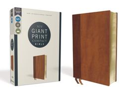 NIV Compact Bible Red Letter Edition [Brown, Giant Print]