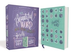 NIV Beautiful Word Coloring Bible for Girls Pencil/Sticker Gift Set, Updated, Leathersoft over Board, Comfort Print