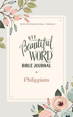 NIV Beautiful Word Bible Journal, Philippians, Comfort Print