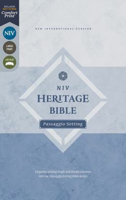 NIV Heritage Bible [Passagio Setting, Brown]