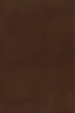 NIV Thinline Bible Premier Collection [Large Print, Brown]