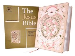 The Jesus Bible Artist Edition, ESV [Peach Floral]