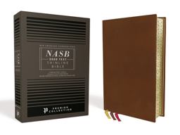 NASB Thinline Bible, Premier Collection, Black Letter, Gauffered Edges, 2020 Text, Comfort Print [Black]