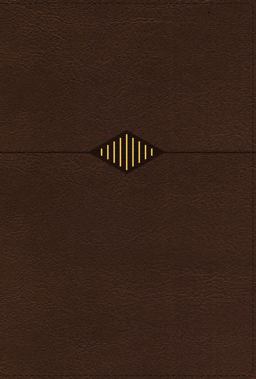 NIV Thompson Chain-Reference Bible, Red Letter, Thumb Indexed, Comfort Print [Brown]