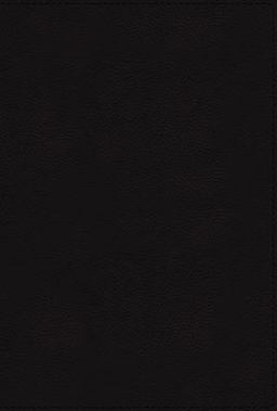 NIV, Life Application Study Bible, Third Edition, Genuine Leather, Cowhide, Black, Art Gilded Edges, Red Letter, Thumb Indexed