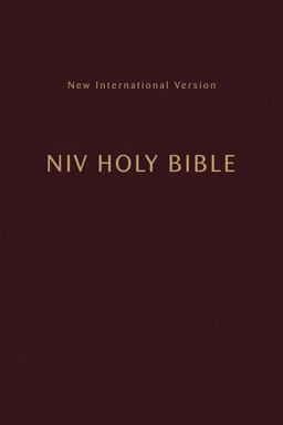 NIV Holy Bible Compact [Burgundy]