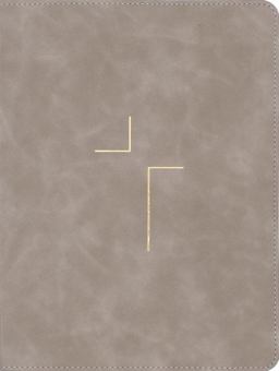 The Jesus Bible, NIV Edition, Leathersoft, Stone, Comfort Print