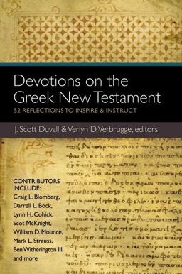 Devotions on the Greek New Testament  9780310492542 Front Cover