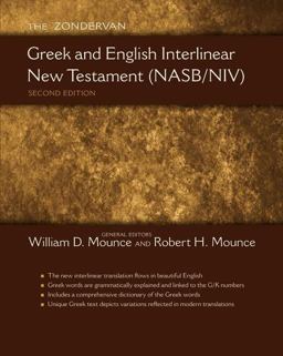 Zondervan Greek and English Interlunear New Testament (Nasb/Niv)  9780310492962 Front Cover