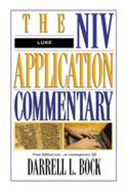 Niv Application Commentary Luke  9780310493303 Front Cover